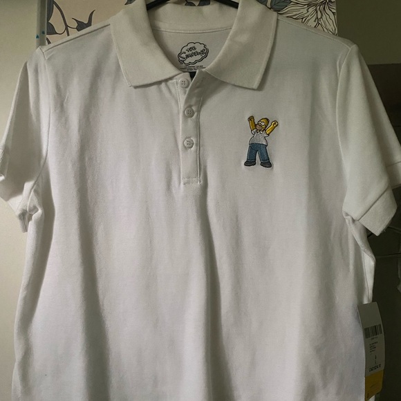 Forever 21 Simpsons Crop Top L - Picture 1 of 5